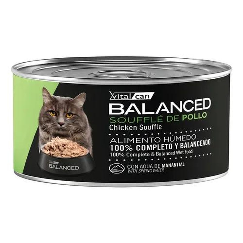 Balanced Souffle Pollo Gato Adulto
