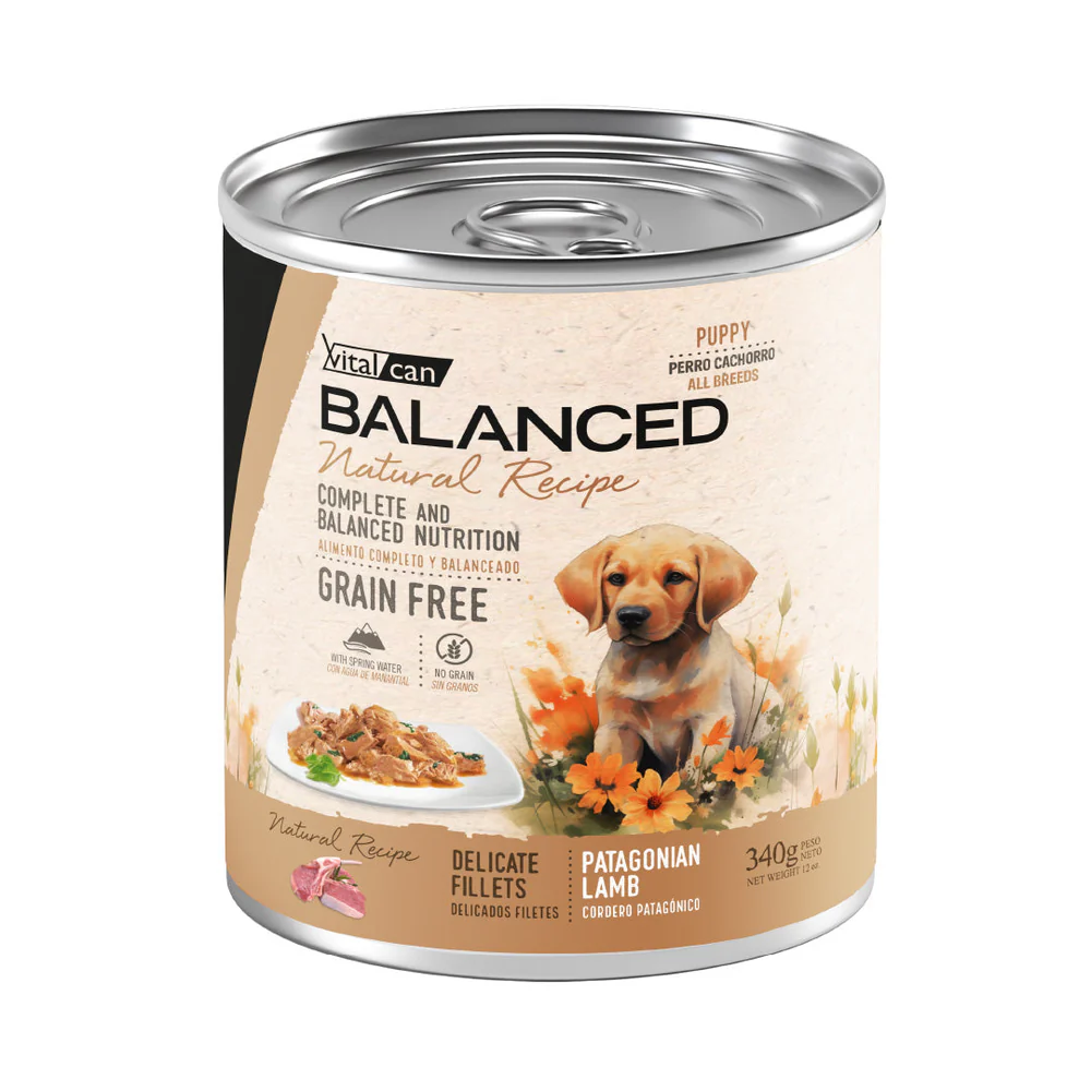 Balanced Natural Recipe Cachorros Patagonian Lamb