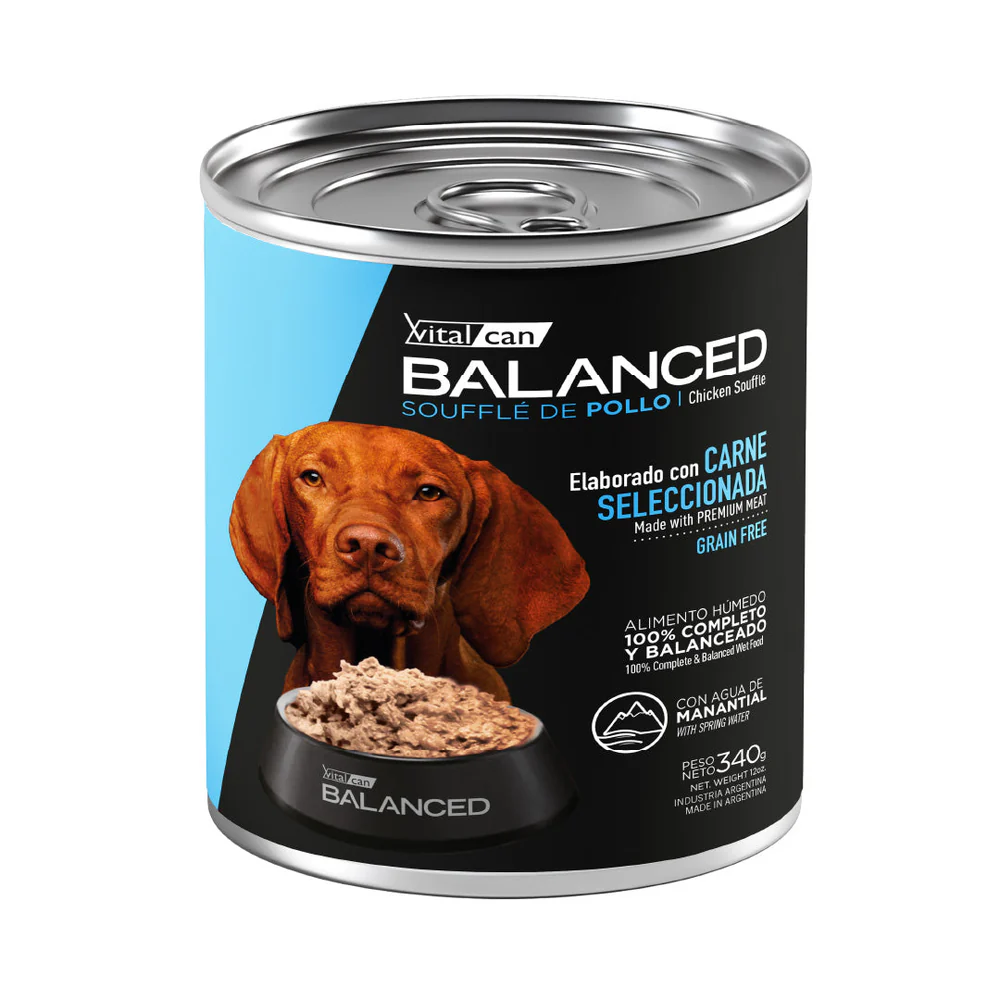 Balanced Soufflé Pollo Perro Adulto