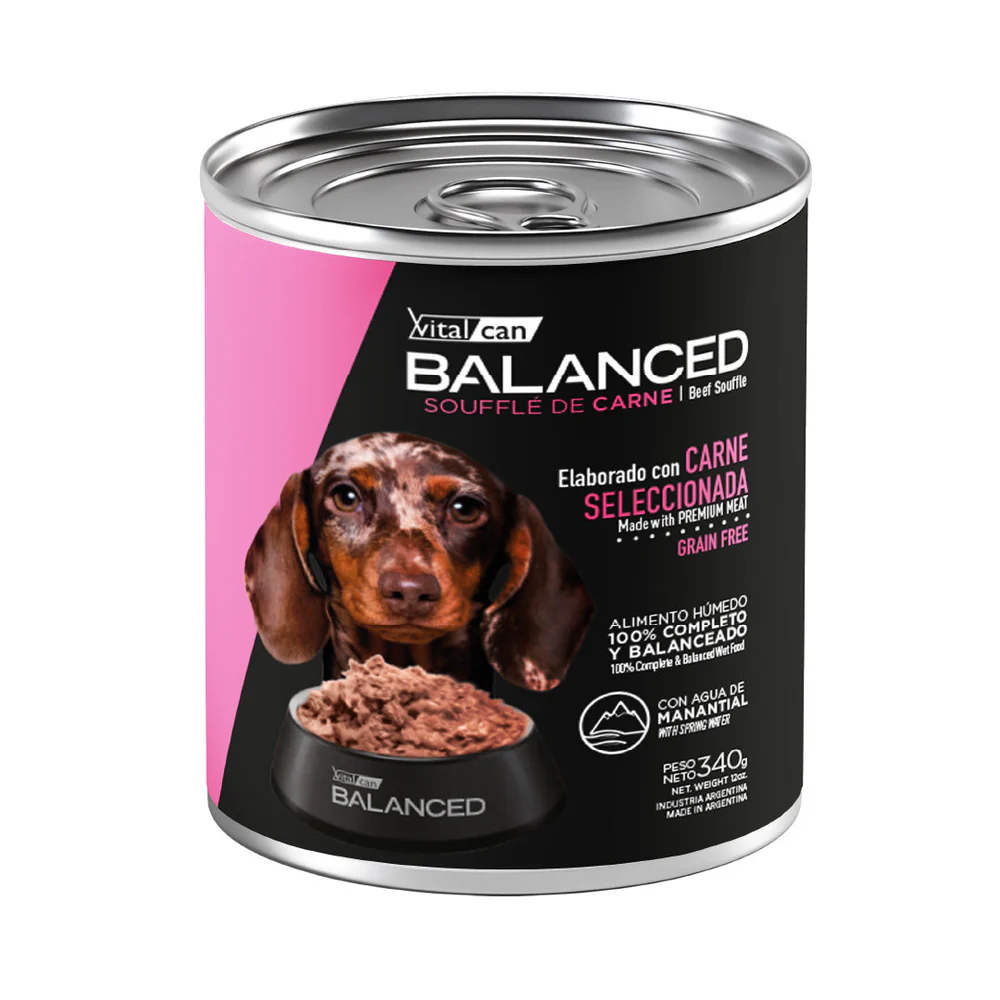 Balanced Soufflé Carne Cachorros