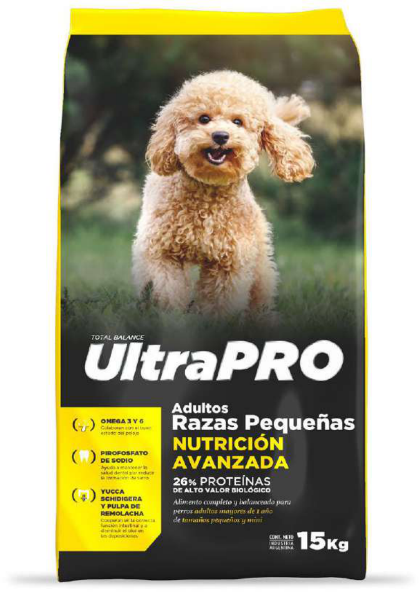 Ultra Pro Adulto Razas Pequeñas 15 KG 